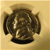 Image 2 : 1967 JEFFERSON NICKEL GRADED MS66 BY NGC FROM A SPECIAL MINT SET