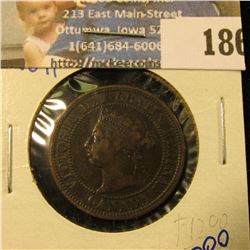 1891 CANADIAN LARGE CENT BETTER DATE