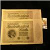 Image 1 : (2) ONE HUNDRED THOUSAND MARK NOTES FROM GERMANY DATED 1923