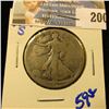 Image 1 : 1921-S SEMI KEY DATE WALKING LIBERTY HALF DOLLAR