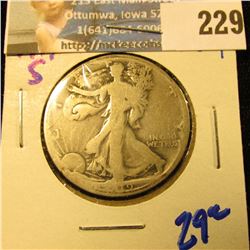 1919-S WALKING LIBERTY HALF DOLLAR