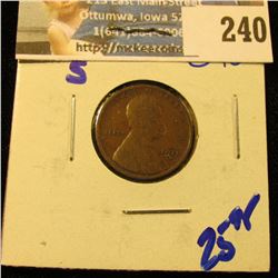 1911-S SEMI KEY DATE WHEAT PENNY