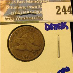 1858 SMALL LETTERS FLYING EAGLE PENNY