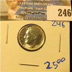 1954 PROOF ROOSEVELT DIME.  THIS BOOKS FOR $25 IN PROOF 65 CONDITION