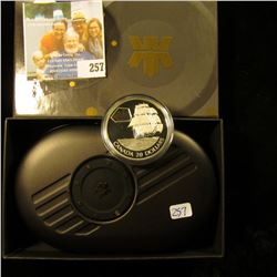 2001 $20 SILVER ONE TROY OUNCE CANADIAN COIN.  THE COIN IS STERLING AND IS PART OF A SERIES OF COINS