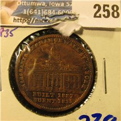 1835 HARD TIMES TOKEN . … THESE WERE PRODUCED DURING A TIME OF CONSIDERABLE CHAOTIC AND POLITICAL TU