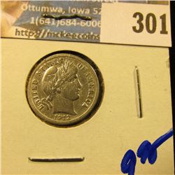 1912 P U.S.Barber Dime, Fine.