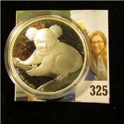 2009 Australia Proof One Ounce .999 Fine Silver Dollar in a holder with COA from "Collectible Americ