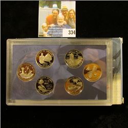 2009 S U.S. Statehood Quarter Proof Set. Five-piece.