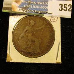 1920 Great Britain Large Penny.