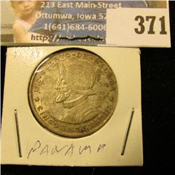 1953 Panama 1/4 Balboa.