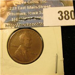 1912 P U.S.Wheat Cent, VF.