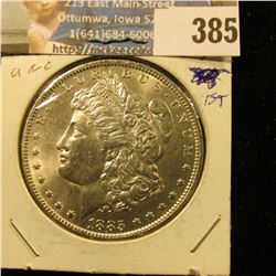 1885 O U.S. Morgan Silver Dollar, Gem BU.