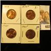 Image 1 : 1979 P, D, 80 P, & D Red Gem BU Lincoln Cents.