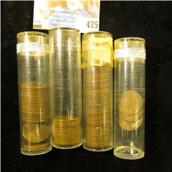 (22) 1926D, (3) 27D, (12) 27S, & (39) 1931 P Lincoln Cents, all stored in plastic tubes.