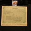 Image 3 : Early 1900 Unissued Stock Certificate for "Steril Manufacturing Company"with two pages of interest c
