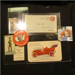 Cigarette Card "Will's Cigarettes "Mafeking" "Vanity Fair" Series; Cigarette Card of Lt. Colonel R.S