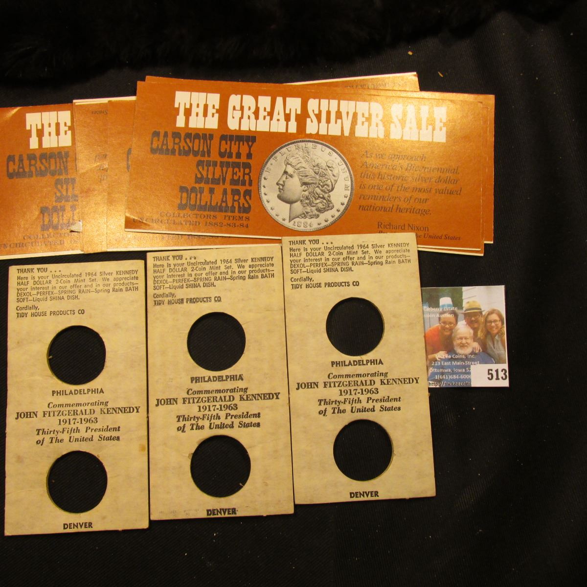 A Group of original advertising brochures for 