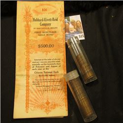 1924 United States of America State of Indiana $500 "hubbard-Kivett-Reid Company of Martinsville, In