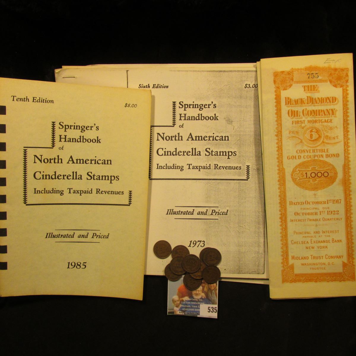 "Tenth Edition Springer's Handbook of North American Cinderella Stamps