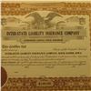 Image 2 : Unissued Capital Stock Certificate "Inter-State Liability Insurance Company", upper central vignette
