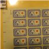Image 2 : Mint Sheet of 50 Three Cent Stamps United States Postage "Honoring the International Red Cross Found