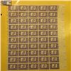 Image 1 : Mint Sheet of 50 Four Cent Stamps United States Postage "The American Woman"; & 1932 Mint Sheet of 1