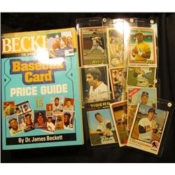  Becket The Sport Americana Baseball Card Price Guide Number 15 , by Dr. James Beckett; & a group of