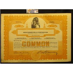 Oct. 3, 1921 "Bear Rubber Mills Corporation…San Antonio, Texas…Incorporated under the Laws of the St