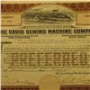 Image 2 : November 15th, 1921 Certificate for One Share "The Davis Sewing Machine Company" Incorporated under 