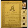 Image 1 : 1871 Death Certificate written in German??? I think? & 1874 Two Pfennig with solder on reverse; 1875