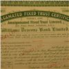Image 2 : Number of Certificate 143 Number of Sub-Units 40 "Amalgamated Fixed Trust Certificate Series One Ama