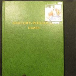 1916-63 Set of U.S. Silver Roosevelt & Mercury Dimes including both 1921 P & D. Missing only the 191