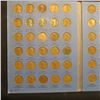 Image 3 : 1941-74 Partial Set of Lincoln Cents in a blue Whitman folder.