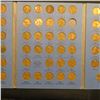 Image 4 : 1941-74 Partial Set of Lincoln Cents in a blue Whitman folder.