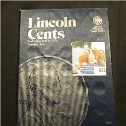 1941-74 Partial Set of Lincoln Cents in a blue Whitman folder.