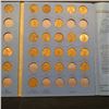 Image 5 : 1941-74 Partial Set of Lincoln Cents in a blue Whitman folder.