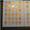 Image 3 : 1941-74 Partial Set of Lincoln Cents in a blue Whitman folder.