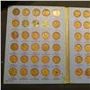 Image 3 : 1941-73 D Partial Set of Lincoln Cents in a blue Whitman folder.