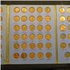 Image 4 : 1941-73 D Partial Set of Lincoln Cents in a blue Whitman folder.