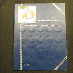1959-93 Partial Set of Lincoln Cents in a blue Whitman folder. Several BU.