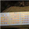 Image 2 : 1940-80 Partial Set of Lincoln Cents in a blue Whitman folder. Includes a 1977 Canada Cent, and seve