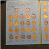 Image 3 : 1940-80 Partial Set of Lincoln Cents in a blue Whitman folder. Includes a 1977 Canada Cent, and seve