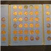 Image 4 : 1940-80 Partial Set of Lincoln Cents in a blue Whitman folder. Includes a 1977 Canada Cent, and seve
