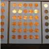 Image 4 : 1975-2007 Partial Set of Lincoln Cents in a blue Whitman folder. Includes many BU specimens.