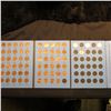 Image 2 : 1975-2005 Partial Set of Lincoln Cents in a blue Whitman folder. Includes many BU specimens.