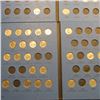 Image 3 : Pair of 1965 up Whitman Coin Folders for Roosevelt Dimes containing 65 coins.