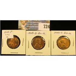 1917 Obverse D Very Good Walking Liberty Half Dollar, 1951P Gem BU Franklin Half Dollar, & 1985 P Ke