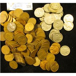 Stock Box of BU Lincoln Cents mostly in Snaptight cases dating from 1943 to 55S.