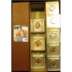 (100) Unsorted Lincoln Cents; & (25) Silver U.S. Roosevelt & Mercury Dimes.